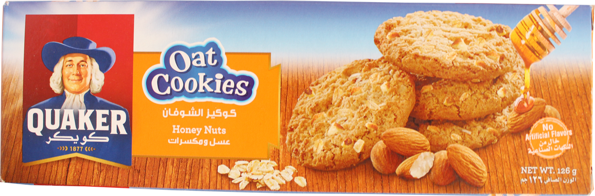 Oat Cookies-Honey And Nut 126g